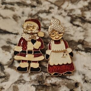 Festive Santa and Mrs. Claus SUGARFIX by BUBBLE BAR Earring Set